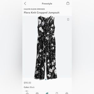 Stitch Fix Calvin Klein Jumpsuit